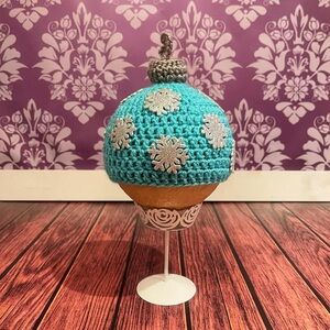 Crochet Christmas Ornament Hat